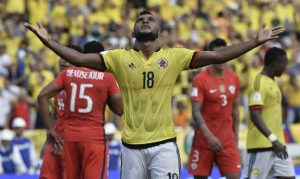 Borja en su primer llamado a Colombia.
