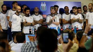 Messi: "No hablamos más con la prensa"