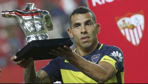 golazo de tevez en el trofeo antonio puerta