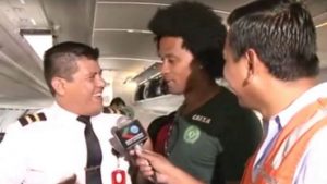 La última entrevista al Chapecoense dentro del avión antes de su tragedia aérea