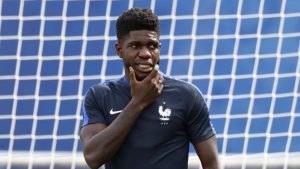 umtiti se lesiona y es baja de la selección de francia