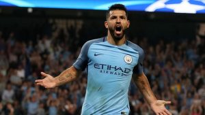 Aguero en la Champions con el City