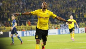 Aubameyang con el BVB