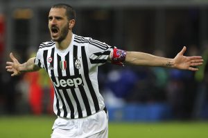 Bonucci con la Juve