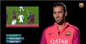 Busquets en el Barca