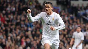Cristiano Ronaldo en el Bernabéu