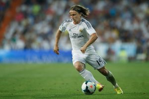 Modric en el Real Madrid