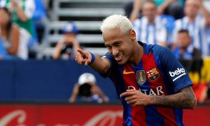 Neymar en el Barca