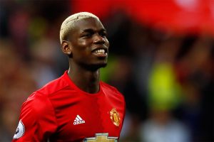 Paul Pogba con el United
