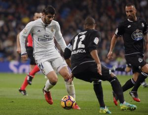 Real Madrid y Deportivo de La Coruña