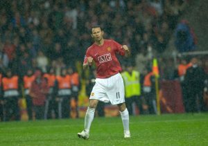 Ryan Giggs con el Manchester United