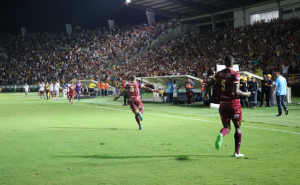 Jugadores del Tolima celebrando el paso a la final