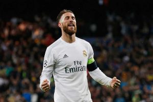 Sergio Ramos con el Madrid