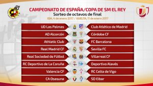 octavos de final copa del rey 2016-17
