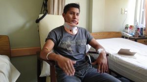 Erwin Tumiri, tecnico de la aeronave de Lamia, sobreviviente del accidente del chapecoense