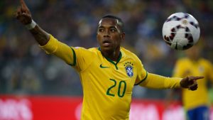 Robinho con Brasil