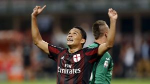 Carlos Bacca con el Milan