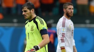 Iker Casillas y Sergio Ramos