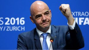 Infantino en la FIFA
