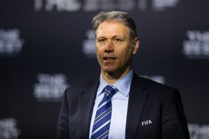 Marco Van Basten en gala de la FIFA