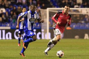 Marlos Moreno con el Deportivo de La Coruña