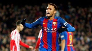Neymar con Barcelona