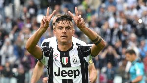 Paulo Dybala con la Juventus