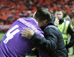 Sergio Ramos y sampaoli
