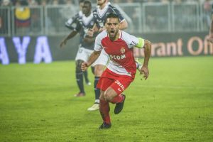 Radamel Falcao celebrando con el Mónaco