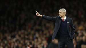 Wenger con el Arsenal