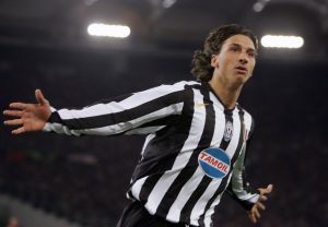 Zlatan Ibrahimovic con la Juventus