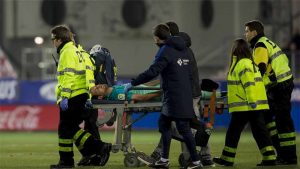 Sergio Busquets sufre un esguince del ligamento lateral externo del tobillo derecho