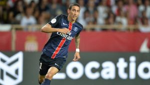 Di María con el PSG