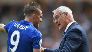 Claudio Ranieri y Vardy
