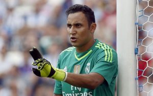 Keylor Navas con el Real Madrid