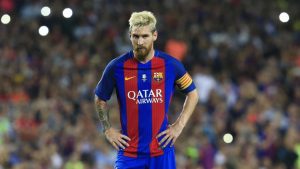 Leo Messi en el Camp Nou