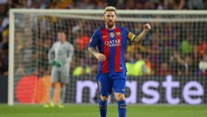 Messi con el Barca