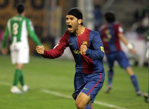 Rafa Márquez con Barcelona