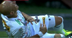 lesion elkin soto once caldas dedo