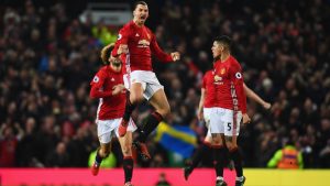 Zlatan Ibrahimovic en Old Trafford