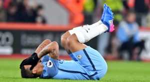 El Brasilero Gabriel Jesús salió lesionado en el Juego del City vs. Bournemouth. Esperemos y por el Fútbol ojalá no sea grave