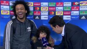 el hijo de marcelo jugador del real madrid