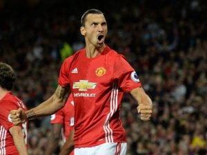 Ibrahimovic con el United