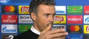 luis enrique vs periodista