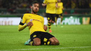 Aubameyang con el BVB