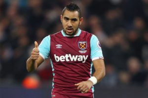 dimitri Payet con West Ham United