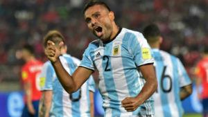Gabriel Mercado con Argentina
