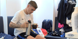 Griezmann tomando mate
