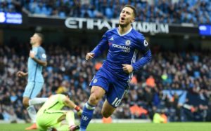 Hazard brillando en el Chelsea