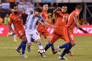 Messi contra Chile
